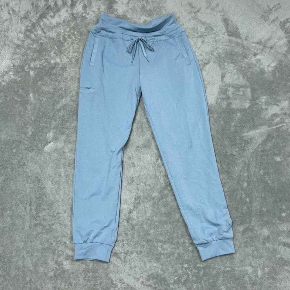 Cuddl Duds Lightweight Comfort Cargo Jogger Slate Blue Size S a0169